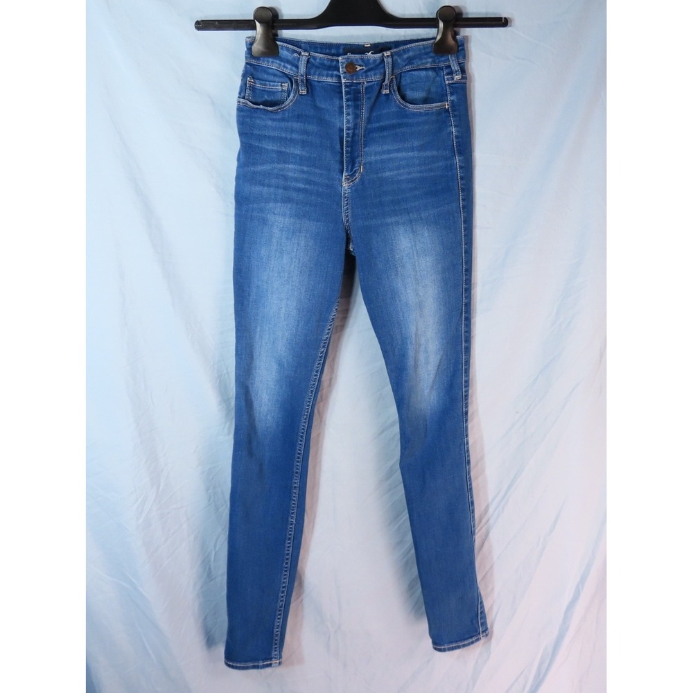 HOLLISTER Ultra High Rise Super Skinny STRETCH JEANS Medium Fade 27-32 5L